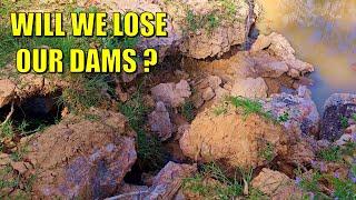 Structural Damage to the Dams/Ponds WITH Unexpected Engineering Surprise 