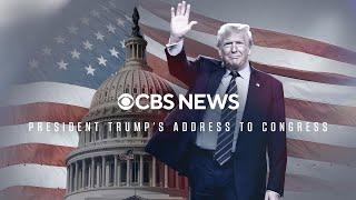 Trump's 2025 address to Congress and Democratic response | CBS News