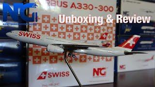 NG Models 1:400 Swiss A330-300 Unboxing & Review