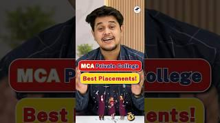 Best MCA Private Colleges For Placements BIT Mesra, VIT Placements#shorts #mca #mcacolleges