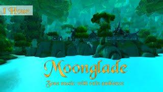 Moonglade Music & Rain Ambience (1 hour, World of Warcraft) for Relaxing, Sleep, Meditation