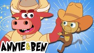 Cowboy Mango | Funny Cartoons For Kids | Adventures Of Annie & Ben