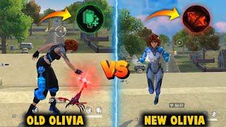 OLD OLIVIA VS NEW OLIVIA CHARACTER ABILITY TEST | OLIVIA ABILITY CHANGE - GARENA FREE FIRE