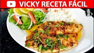 PESCADO A LA MANTEQUILLA | #VickyRecetaFacil