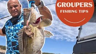 Saltwater Safari #9: How to get Groupers in the rocks! #FISHINGTIPS