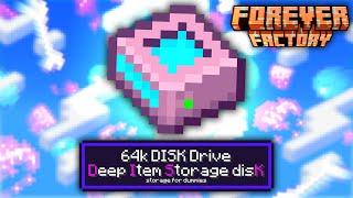 Minecraft Forever Factory | EASY AE2 DISK DRIVES & AUTOCRAFTING! #13 [Factory Questing Modpack]