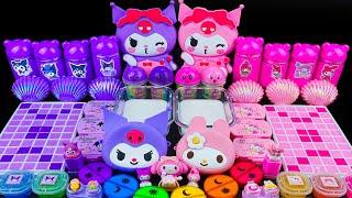  PINK vs PURPLE KUROMI SLIME  30 Minutes of Slime Secrets, Mixing Random Things | Tana Slime ASMR