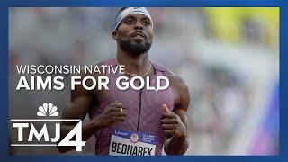 Rice Lake's Kenny Bednarek aims for gold in the 200 meters at Paris Olympics