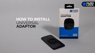 Quad Lock - What's Included / How To Install - Universal Adaptor Kit