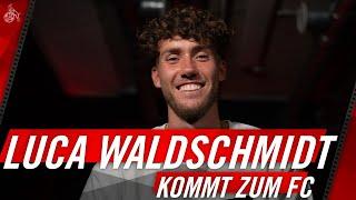 Luca Waldschmidt unterschreibt beim FC | Erstes INTERVIEW | Bundesliga | 1. FC Köln