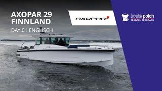 Axopar 29 Cross Cabin Finnland Tag 01 Englisch