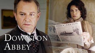 The Sinking Of The RMS Titanic | Downton Abbey