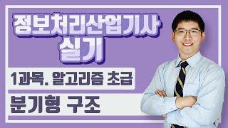 정보처리산업기사 실기_1과목.알고리즘 초급_분기형 구조