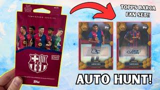 NEW! Topps FC Barcelona 2024/25 fan set box opening! Can we find an AUTO?!