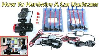 How To Hardwire A Car Dash Camera w/ Parking Mode