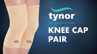 Tynor Knee Cap pair to provide mild compression, warmth & support to the knee joint