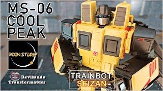 Moon Studio MS-06 Cool Peak Seizan Trainbot Masterpiece Transformers G1 Combiner Raiden