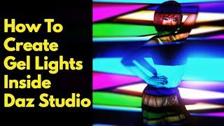 Daz Studio Lighting Tutorial - Gel Lights