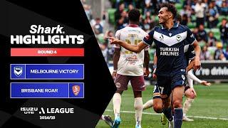 Melbourne Victory v Brisbane Roar - Shark Highlights | Isuzu UTE A-League 2024-25 | Round 04