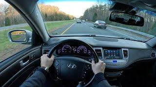 2013 Hyundai Genesis 5.0 R-Spec - POV Test Drive | 0-60