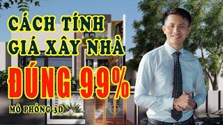 Cách Tính Giá Xây Nhà Đúng 99%, Mô Phỏng 3D Thực Tế  - Xây Nhà Trọn Gói GreenHN