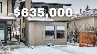 Tour a $635,000 Inner City Calgary Home For Sale (Homes for sale 2024)