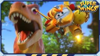 [SUPERWINGS Best Episodes] Dino… It's a Dinosaur! | Best EP45 | Superwings | Super Wings