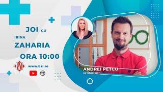 Andrei Petcu, optometrist - modalitatea de alegere a ochelarilor atât la adulți cât și pentru copii