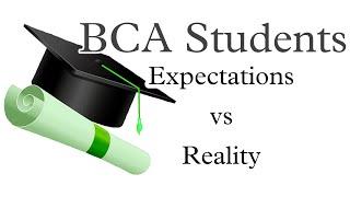 BCA Students Expectations vs Reality #shorts