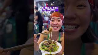 Dry Pho Noodle Stir-Fried Beef Favorite in Hanoi’s Old Quarter | Vietnam Street Food Gems