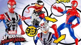 SPIDERMAN MAXIMUN VENOM SUIT NEW SPIDERMAN MAXIMUN VENOM SUIT | Marvel Spider-Man VENOM GEAR