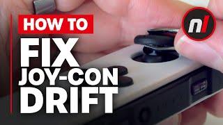 How You Can Fix Your Drifting Joy-Con Stick - Nintendo Switch