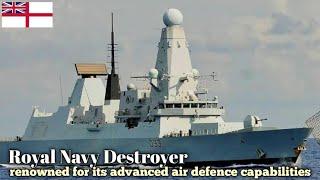 Royal Navy destroyer HMS Dauntless defended the western coast of Europe from potential naval strikes