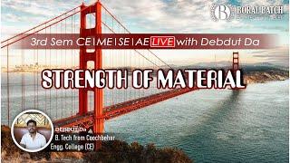 3rd Sem CE + ME:  Strength of Material / Mechanics of Material_Unit-1 (L-1)