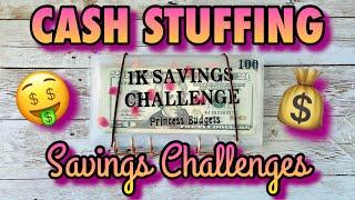 CASH STUFFING SAVINGS CHALLENGES | DAISYBUDGETS