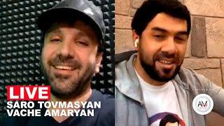 Saro Tovmasyan & Vache Amaryan / Instagram Live