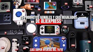 25 productos geniales de ALIEXPRESS en el 11/11  ¡Los precios más LOCOS del año! #Parte02