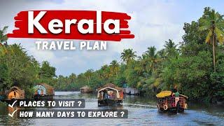 Kerala Tourist Places | Kerala Tour Plan In Hindi | Kerala Tour Plan For 10 Days #kerala