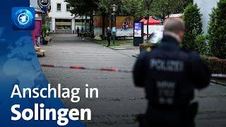 Anschlag in Solingen – Polizei sucht weiter nach Täter