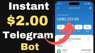 Earn $12 Daily in 2025 with This Free Telegram Bot | Instant Payouts & Easy Money