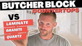 All about BUTCHER BLOCK countertops | Maintenance? Sealing?