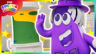 Building the Ultimate Colour Mixing Machine!  | Tech and Kids Meets Colour | Colourblocks