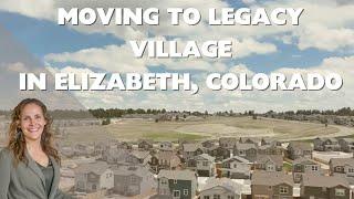 Discover your New home in Legacy Village: The Newest Subdivision in Elizabeth, Colorado