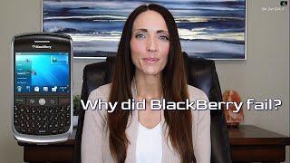 Why did BlackBerry Fail? Reasons | Case Study of BlackBerry's Failure as a  Brand