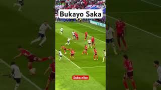 Bukayo Saka Stunning Goal vs Switzerland in Euro 2024 | #euro2024 #bukayosaka #messi