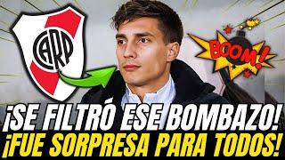 EXPLOTÓ ESTA TARDE! TREMENDO REFUERZO! DIRECTIVA SORPRENDIÓ TODOS! RIVER PLATE NOTICIAS HOY