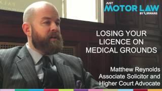 Driving Licence Revoked on Medical Grounds - UK Law