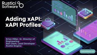 Adding xAPI: xAPI Profiles