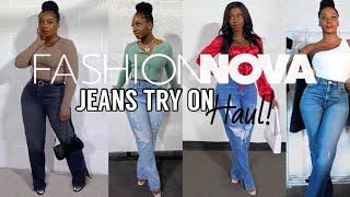 FASHION NOVA On A REAL Body | Jeans Try On Haul! | Denim Try On