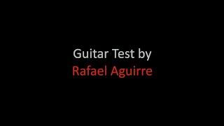 Rafael Aguirre - Guitar Test - Festival Sor 2022